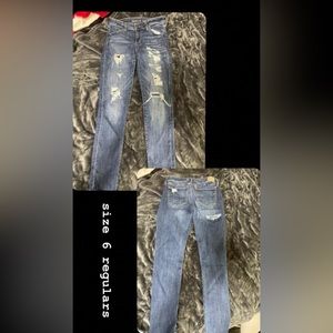 size 6 american eagle jeans